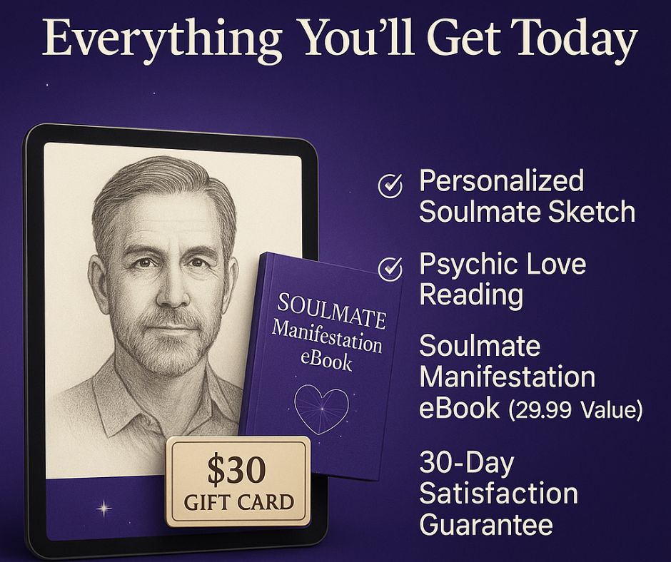Soulmate Sketch + Psychic Reading — Discover Your Future Partner